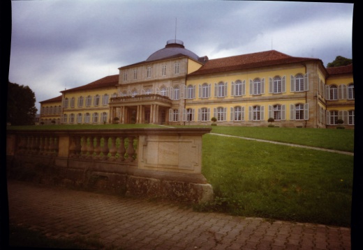 Schloß Hohenheim 1986 - PinHole