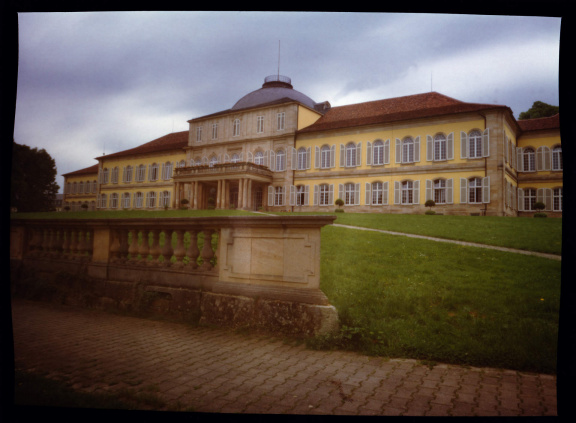 Schloß Hohenheim 1986 - PinHole