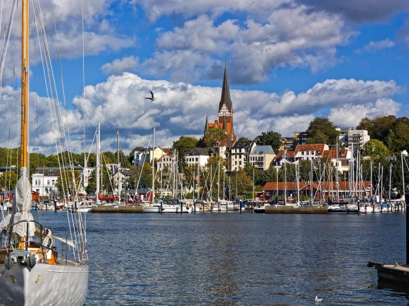 Ostseetour - Flensburg, der Hafen