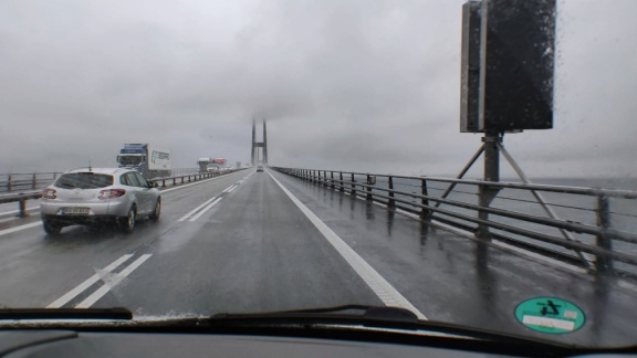 Skandinavien Tour - großer Belt Brücke, DK
