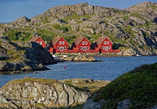 Fischerhütten auf Eigerøya, NOR