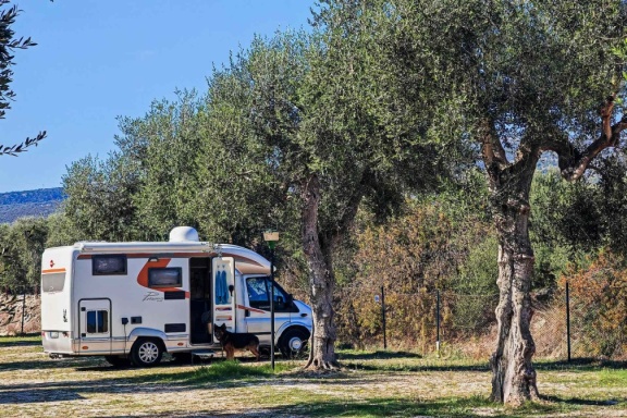 Stellplatz bei Mattinata