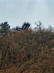 Teuto/Weser-Tour: der Weser Skywalk von unten